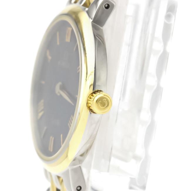 Omega De Ville Quartz Stainless Steel Yellow Gold (18k) Womens Dress Watch Omega De Ville Quartz Stainless Steel Yellow Gold (18k) Womens Dress Watch