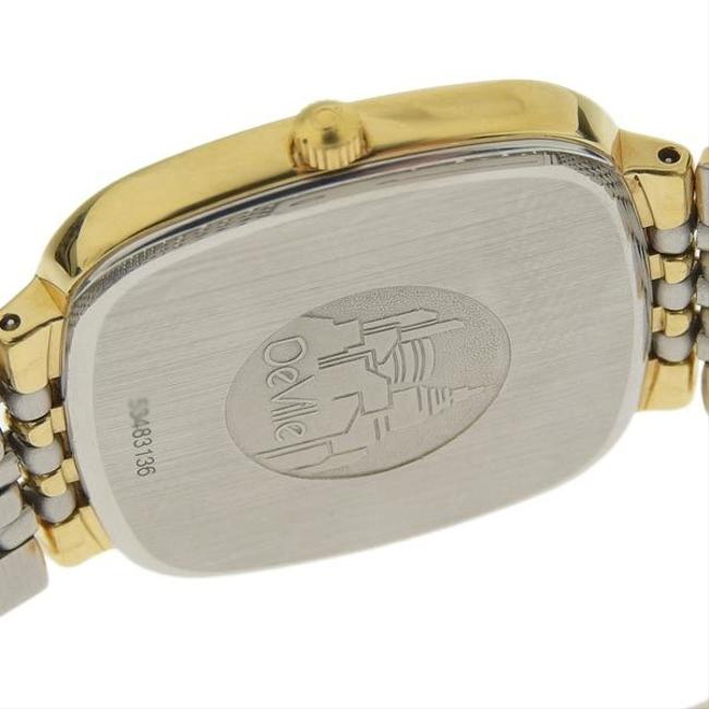 Omega Gold / Silver Genuine Deville Mens Quartz Wrist Watch Omega Gold / Silver Genuine Deville Mens Quartz Wrist Watch