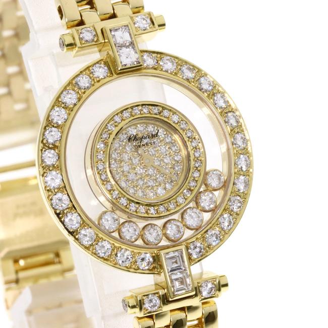 Chopard 7p Happy Diamonds 20 5011 K18 Yellow Gold K18yg Ladies Watch Chopard 7p Happy Diamonds 20 5011 K18 Yellow Gold K18yg Ladies Watch