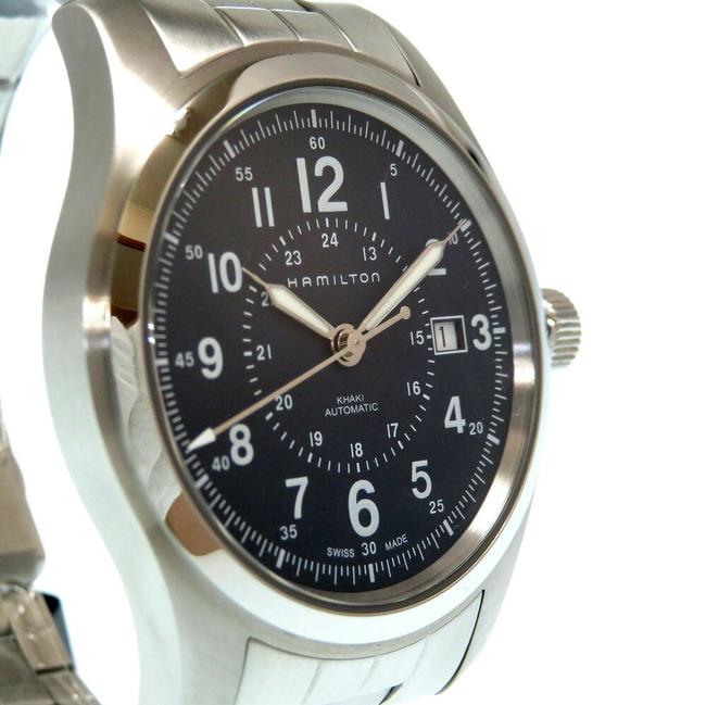 Hamilton Khaki Field H706050 Stainless Steel Navy Mens Watch Hamilton Khaki Field H706050 Stainless Steel Navy Mens Watch