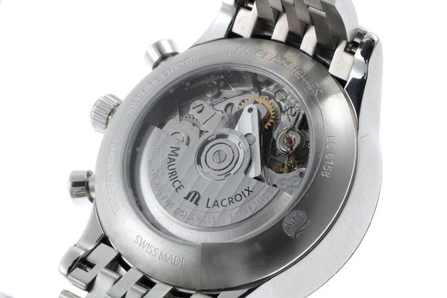 Maurice Lacroix Classic Chronograph Lc6158-ss002-130 Silver Dial Ss 1910262 Watch Maurice Lacroix Classic Chronograph Lc6158-ss002-130 Silver Dial Ss 1910262 Watch