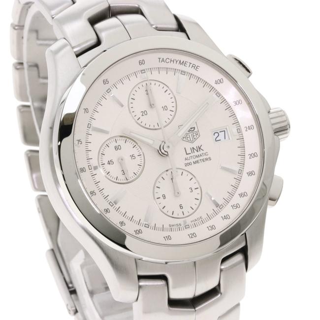 TAG Heuer Cjf2111 Link Chrono Stainless Steel Men Watch TAG Heuer Cjf2111 Link Chrono Stainless Steel Men Watch