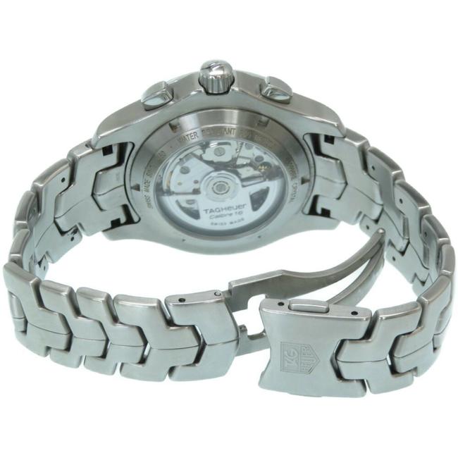 TAG Heuer Link Chronograph Back Scale Cjf2115 Self-winding Stainless Steel Gray Dial Watch TAG Heuer Link Chronograph Back Scale Cjf2115 Self-winding Stainless Steel Gray Dial Watch