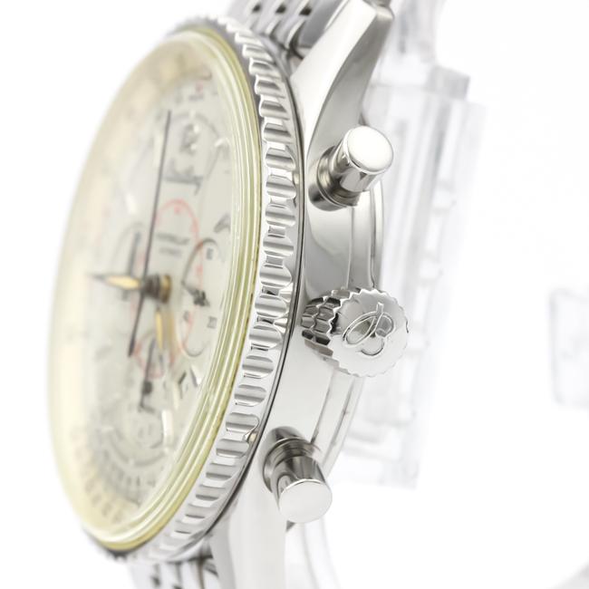 Breitling Silver Navitimer Stainless Steel Mens Sports A41030 Watch Breitling Silver Navitimer Stainless Steel Mens Sports A41030 Watch