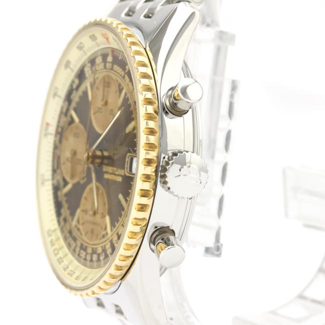 Breitling Navitimer Stainless Steel Yellow Gold (18k) Mens Sports D13022 Watch Breitling Navitimer Stainless Steel Yellow Gold (18k) Mens Sports D13022 Watch