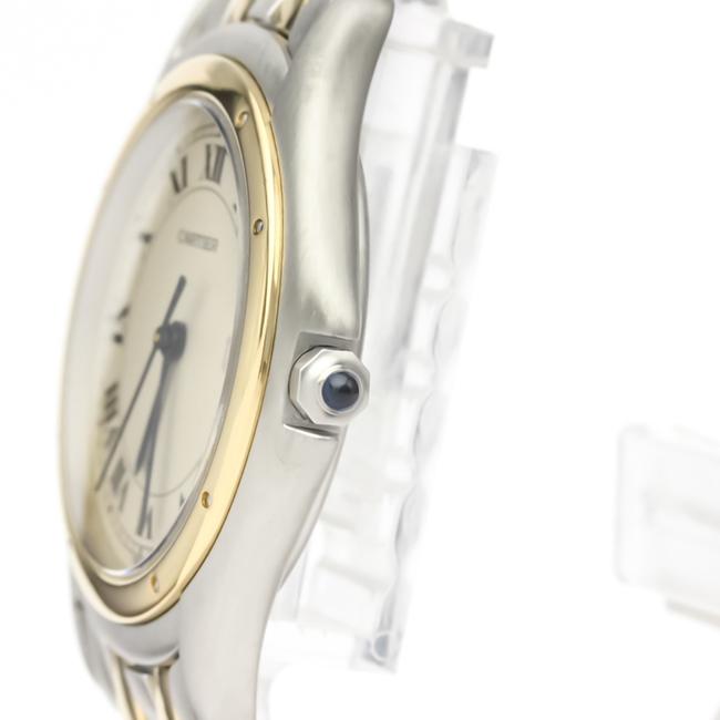 Cartier Panthere Cougar Quartz Stainless Steel Yellow Gold (18k) Mens Dress 187904 Watch Cartier Panthere Cougar Quartz Stainless Steel Yellow Gold (18k) Mens Dress 187904 Watch