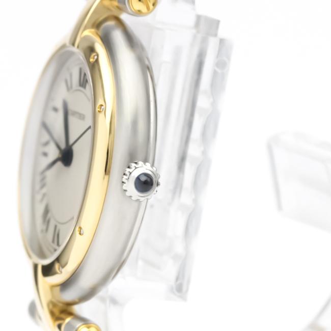 Cartier Panthere De Quartz Stainless Steel Yellow Gold (18k) Womens Dress 183964 Watch Cartier Panthere De Quartz Stainless Steel Yellow Gold (18k) Womens Dress 183964 Watch