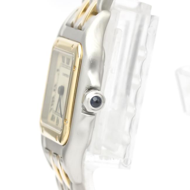 Cartier Panthere De Quartz Stainless Steel Yellow Gold (18k) Womens Dress 166921 Watch Cartier Panthere De Quartz Stainless Steel Yellow Gold (18k) Womens Dress 166921 Watch