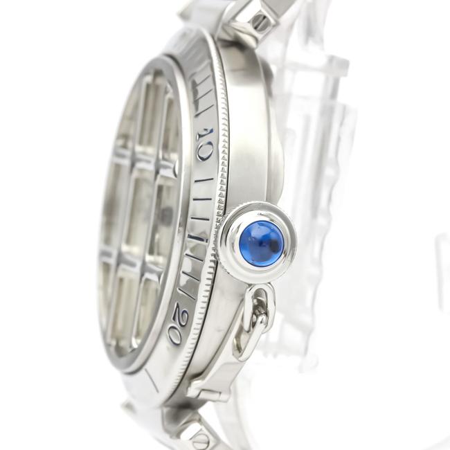 Cartier Pasha 38 Stainless Steel Mens Dress W31040h3 Watch Cartier Pasha 38 Stainless Steel Mens Dress W31040h3 Watch
