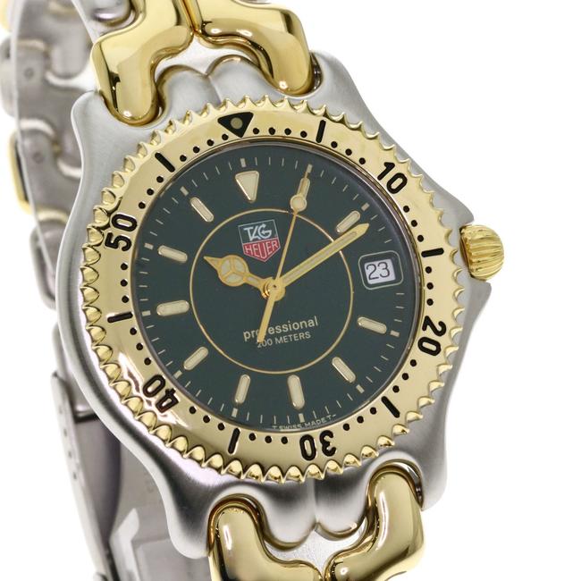TAG Heuer Wg1126 Professional Stainless Steel Gold Plated Mens Watch TAG Heuer Wg1126 Professional Stainless Steel Gold Plated Mens Watch