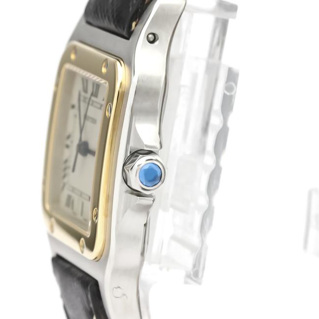 Cartier Santos Galbee Quartz Stainless Steel Yellow Gold (18k) Mens Dress 187901 Watch Cartier Santos Galbee Quartz Stainless Steel Yellow Gold (18k) Mens Dress 187901 Watch
