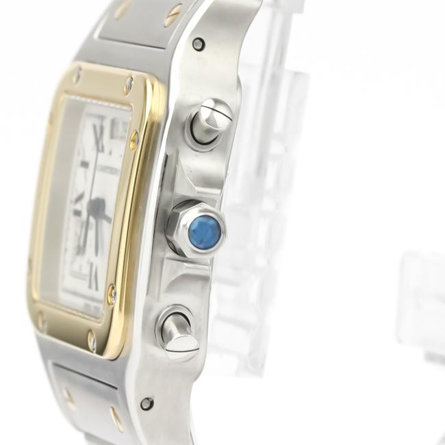 Cartier Santos Galbee Chrono Reflex Quartz Mens W20042c4 Watch Cartier Santos Galbee Chrono Reflex Quartz Mens W20042c4 Watch