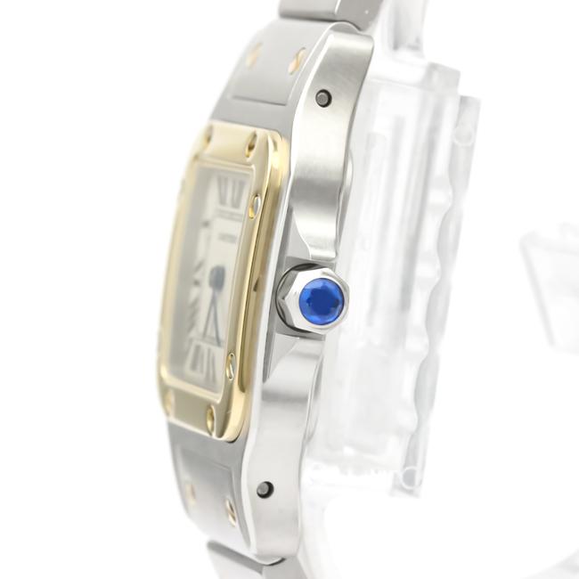 Cartier Santos Galbee Quartz Stainless Steel Yellow Gold (18k) Womens Dress W20012c4 Watch Cartier Santos Galbee Quartz Stainless Steel Yellow Gold (18k) Womens Dress W20012c4 Watch