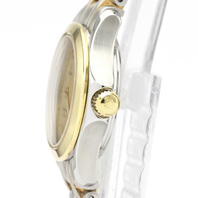 Omega Seamaster Quartz Stainless Steel Yellow Gold (18k) Womens Sports Watch Omega Seamaster Quartz Stainless Steel Yellow Gold (18k) Womens Sports Watch