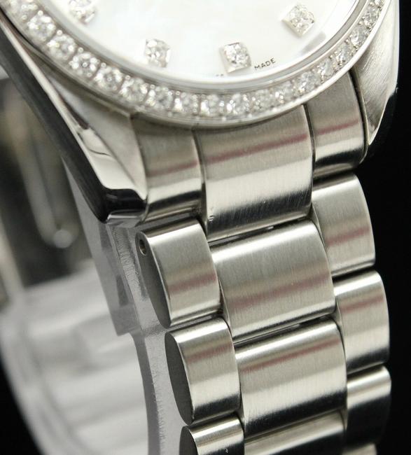 Omega Seamaster Aqua Terra 36mm Diamond Bezel D 11p Shell Dial 2509.75 2509 75 Watch Omega Seamaster Aqua Terra 36mm Diamond Bezel D 11p Shell Dial 2509.75 2509 75 Watch