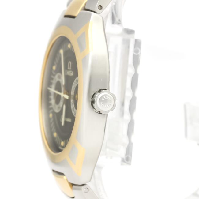 Omega Seamaster Quartz Stainless Steel Yellow Gold (18k) Mens Dress 396.1022 Watch Omega Seamaster Quartz Stainless Steel Yellow Gold (18k) Mens Dress 396.1022 Watch