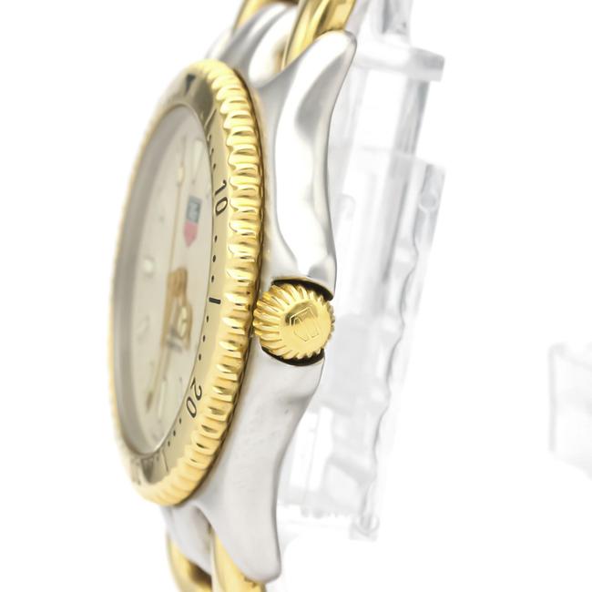 TAG Heuer Sel 200m Gold Plated Steel Mid Size S95.713 Watch TAG Heuer Sel 200m Gold Plated Steel Mid Size S95.713 Watch