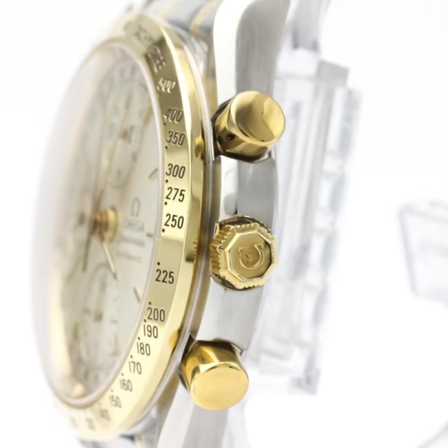 Omega Speedmaster Triple Date 18k Gold Steel 3321.30 Watch Omega Speedmaster Triple Date 18k Gold Steel 3321.30 Watch
