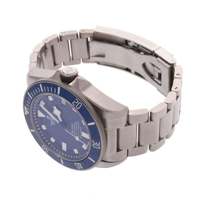 Tudor Peragos 25600tb Mens Titanium Rubber Blue Dial Watch Tudor Peragos 25600tb Mens Titanium Rubber Blue Dial Watch