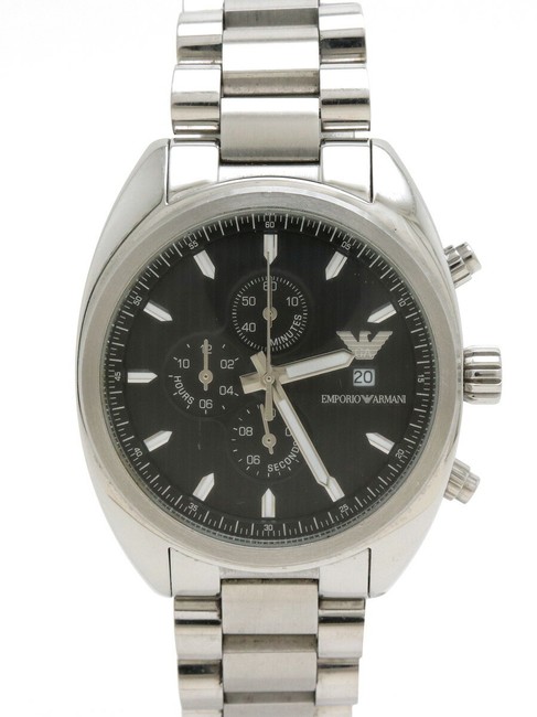 Emporio Armani Chronograph Black Dial Mens Quartz Ar-5957 Ar5957 Watch Emporio Armani Chronograph Black Dial Mens Quartz Ar-5957 Ar5957 Watch