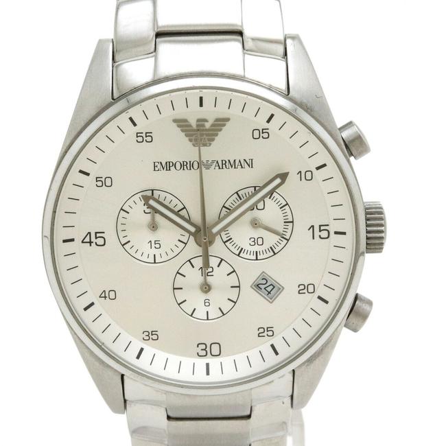 Emporio Armani Chronograph Silver Dial Mens Quartz Ar5963 Ar-5963 Watch Emporio Armani Chronograph Silver Dial Mens Quartz Ar5963 Ar-5963 Watch