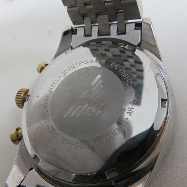Emporio Armani Ar-6088 Quartz Chronograph Mens Watch Emporio Armani Ar-6088 Quartz Chronograph Mens Watch