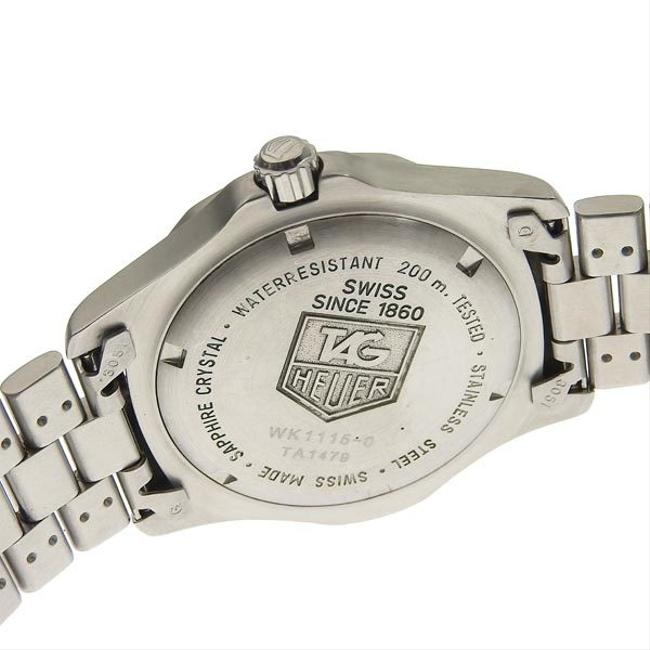 TAG Heuer Silver 2000 Classic Steel Quartz Mens Wk1115 Watch TAG Heuer Silver 2000 Classic Steel Quartz Mens Wk1115 Watch