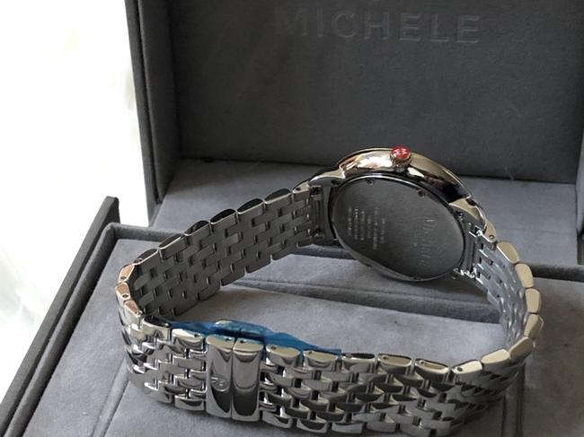 Michele Gold/Silver Gold/Silver Serein 16 Diamond Silver-stainless-steel Bracelet Watch Michele Gold/Silver Gold/Silver Serein 16 Diamond Silver-stainless-steel Bracelet Watch