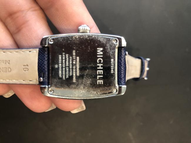 Michele Blue Watch Michele Blue Watch