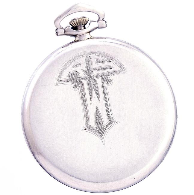 Cartier Platinum Ultra Rare Vintage Diamond Thin Pocket Watch Cartier Platinum Ultra Rare Vintage Diamond Thin Pocket Watch