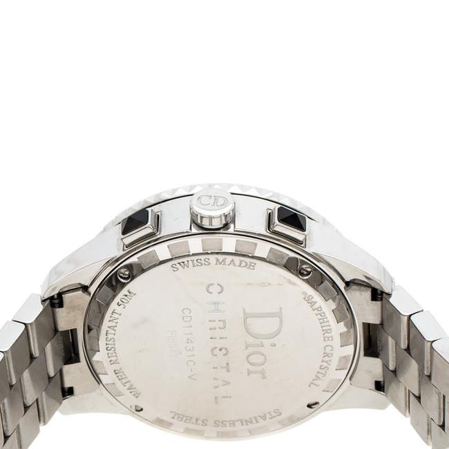 Dior Black Stainless Steel Diamonds Christal Cd11431c-v Womens Wristwatch 38 Mm Watch Dior Black Stainless Steel Diamonds Christal Cd11431c-v Womens Wristwatch 38 Mm Watch