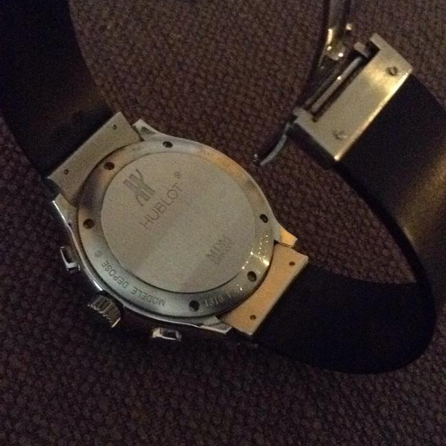 Hublot Black Mdm Diamond Bezel Chronograph 1810.1 Watch Hublot Black Mdm Diamond Bezel Chronograph 1810.1 Watch