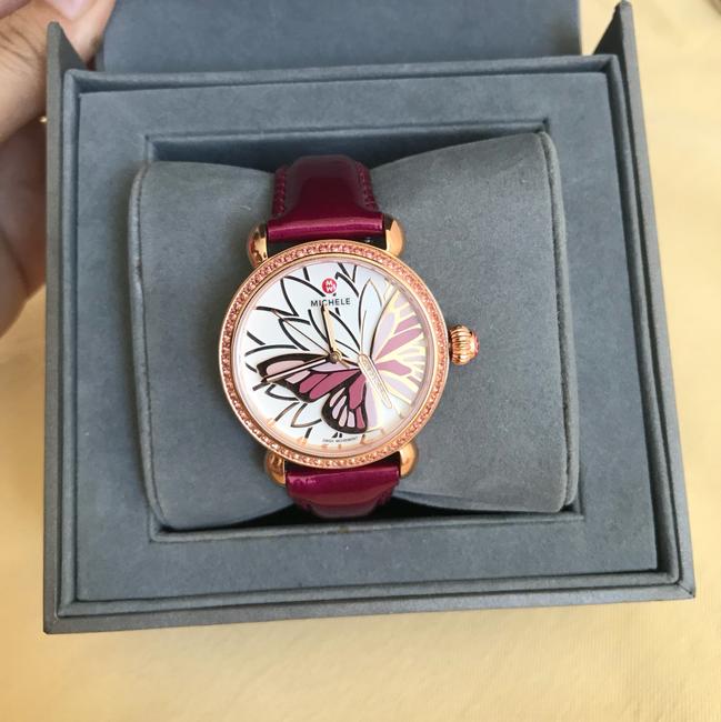 Michele Multicolor New Garden Party Topaz Rose Gold Diamond Butterfly Mw05d36b4995 Watch Michele Multicolor New Garden Party Topaz Rose Gold Diamond Butterfly Mw05d36b4995 Watch