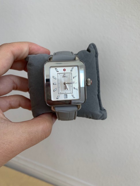 Michele Grey / Silver New Deco Sport Stainless-steel and Light Mww06k000009 Watch Michele Grey / Silver New Deco Sport Stainless-steel and Light Mww06k000009 Watch