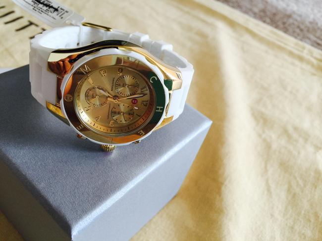 Michele Gold/ White Jelly Bean White/ Mww12f000031 Watch Michele Gold/ White Jelly Bean White/ Mww12f000031 Watch