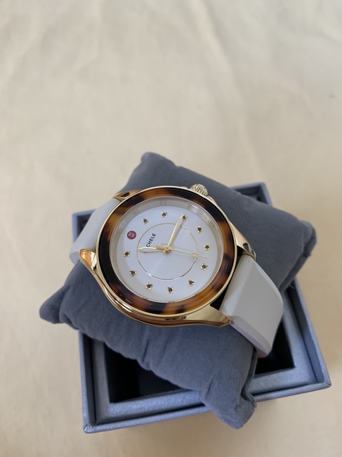Michele Multicolor Cape Ivory Gold Tort Topaz Dial Mww27a000030 Watch Michele Multicolor Cape Ivory Gold Tort Topaz Dial Mww27a000030 Watch