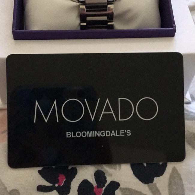 Movado Silver & Rose Gold 3600205 Stainless Steel Bracelet Chronograph Watch Movado Silver & Rose Gold 3600205 Stainless Steel Bracelet Chronograph Watch