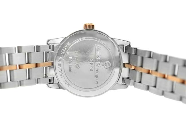 Girard-Perregaux Silver Gold Ladies Gp90 Ref. 1300 Steel Rose 25mm Quartz Watch Girard-Perregaux Silver Gold Ladies Gp90 Ref. 1300 Steel Rose 25mm Quartz Watch