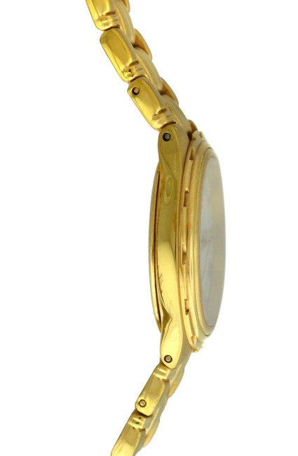 Maurice Lacroix Gold Plated Ladies 79514 Electroplated Steel Quartz 26mm Date Wat Watch Maurice Lacroix Gold Plated Ladies 79514 Electroplated Steel Quartz 26mm Date Wat Watch