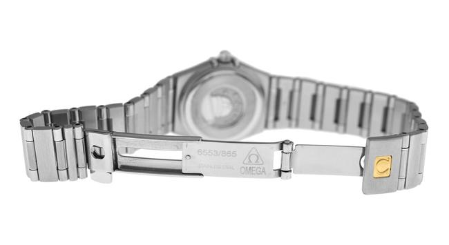 Omega Silver Ladies Constellation 1567.75 Steel Mop Diamond Quartz 22mm Watch Omega Silver Ladies Constellation 1567.75 Steel Mop Diamond Quartz 22mm Watch