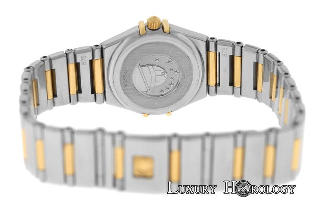 Omega Yellow Gold Silver Ladies Constellation My Choice 22mm Steel & Diamond Mop Watch Omega Yellow Gold Silver Ladies Constellation My Choice 22mm Steel & Diamond Mop Watch