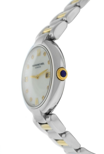 Raymond Weil Gold Silver Ladies Shine 1600-stp-00995 Steel Diamond Mop 32mm Watch Raymond Weil Gold Silver Ladies Shine 1600-stp-00995 Steel Diamond Mop 32mm Watch