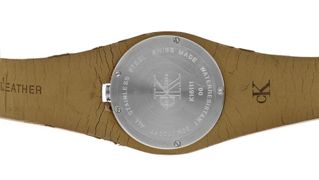 Calvin Klein Silver Ladies K16111 Stainless Steel Date Quartz 35mm Watch Calvin Klein Silver Ladies K16111 Stainless Steel Date Quartz 35mm Watch