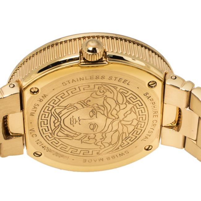 Versace Rose Gold Tone Stainless Steel V-metal Icon Vlc100014 Womens Wristwatch 40 Mm Watch Versace Rose Gold Tone Stainless Steel V-metal Icon Vlc100014 Womens Wristwatch 40 Mm Watch