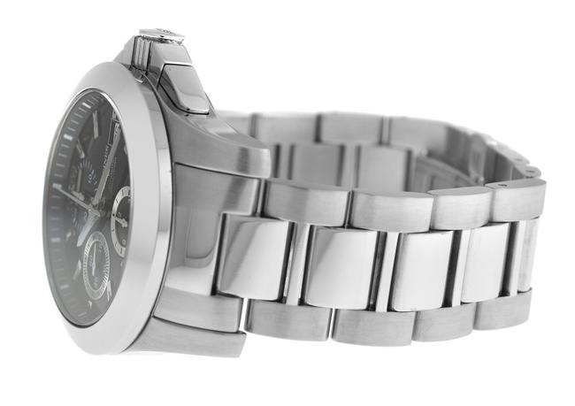 Longines Silver Mens Conquest L3.662.4 Steel Chronogarph 41mm Watch Longines Silver Mens Conquest L3.662.4 Steel Chronogarph 41mm Watch