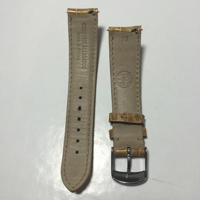 Michele Alligator Leather Strap Michele Alligator Leather Strap