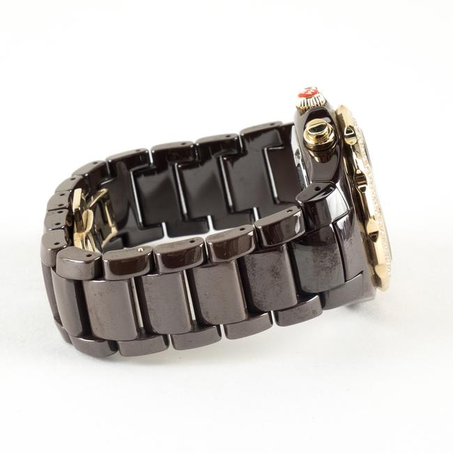 Michele Brown Chocolate Tahitian Ceramic Watch Michele Brown Chocolate Tahitian Ceramic Watch