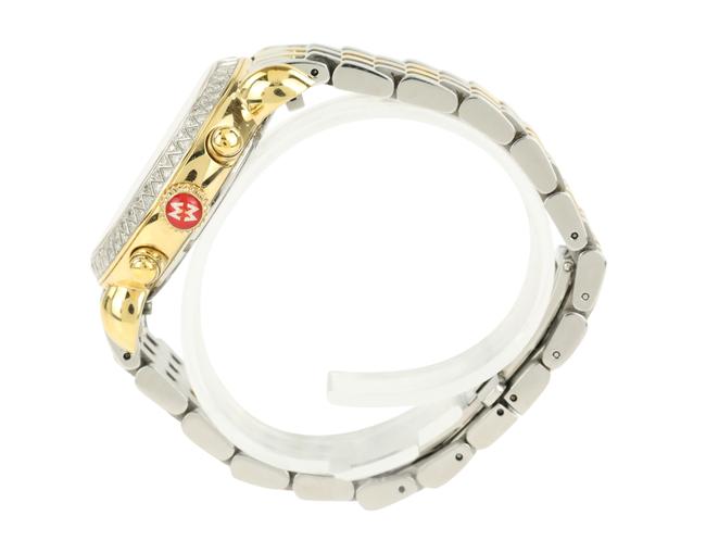 Michele Silver Csx Chronograph Diamond Sidney Watch Michele Silver Csx Chronograph Diamond Sidney Watch
