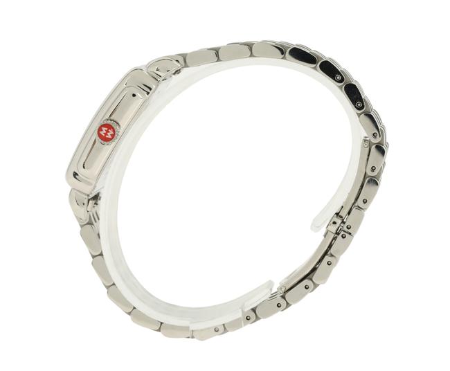 Michele Silver Deco Mid Diamond Watch Michele Silver Deco Mid Diamond Watch