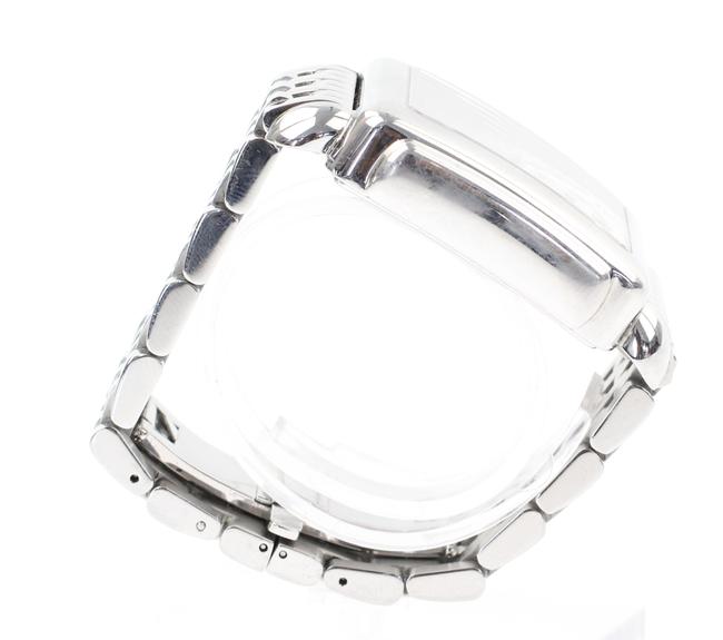 Michele Silver XL Diamond Deco Watch Michele Silver XL Diamond Deco Watch
